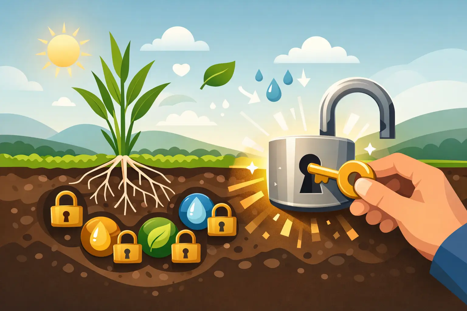 Topraktaki Kilitli Besin Nasıl Açılır?